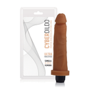 Pênis em CyberSkin® 18,5x4,5cm com Vibrador Multivelocidade À Prova D´Água Pele Realísta