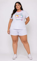 Pijama Manga Curta Turma da Bia XXG Ref.: 21.12.0150