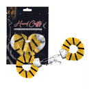Algema em Metal Com Pelúcia Hand Cuffs  Tigre