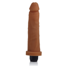 Pênis em CyberSkin® 18,5x4,5cm com Vibrador Multivelocidade À Prova D´Água Pele Realísta