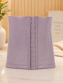 Corset Modelador Com Barbatana E Tecido Duplo Afina Cintura Cor Satin