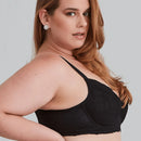 Sutiã Plus Size Sem Bojo Com Detalhes Em Renda Nayane